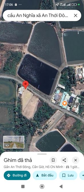 DT 1000m đã chuyển đổi mục đích 916m thổ cư, xã An Thới Đông cần giờ, - 2