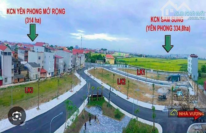 BÁN ĐẤT DỰ ÁN YÊN TRUNG RESIDENCE, YÊN PHONG, BẮC NINH. 90M2 - 2,3 TỶ - 2