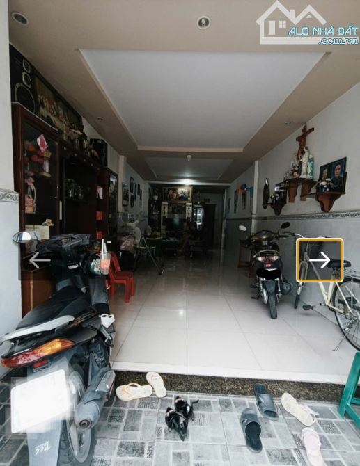 2 TẦNG- DT LỚN 91M2- 4PN- HẺM XH- LÊ HOÀNG PHẢI P17 GV- SÁT GIÁO XỨ AN NHƠN- 7 TỶ - 2