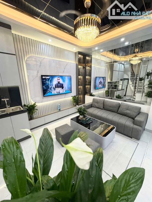 NHÀ ĐẸP VẠN PHÚC NHÀ ĐẸP FULL ĐỒ NỘI THẤT 27m2 5 tầng mặt tiền 3.2m Giá 6.88 tỷ. - 2