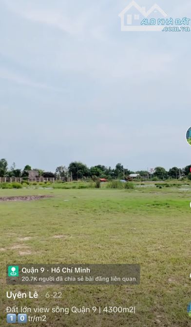 BÁN ĐẤT VIEW SÔNG SG | 4300M2 ( 80*55m ) | 43TỶ | SỔ HỒNG ĐẤT ĐẸP. - 7
