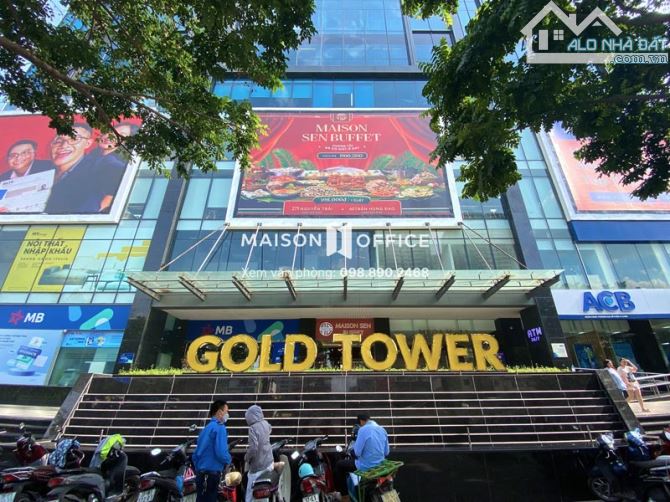 Bán sàn VP T9 tòa Gold Tower 275 Nguyễn Trãi -  Sổ lâu dài