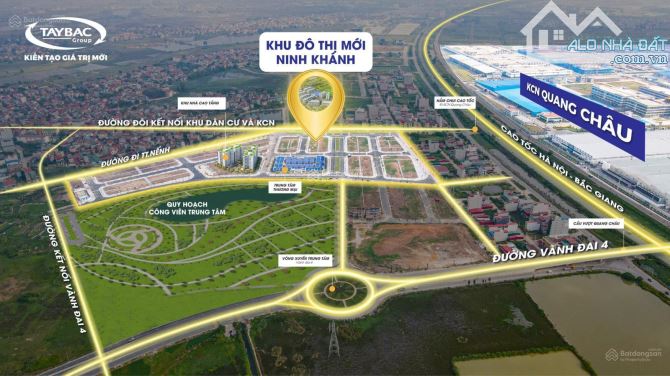 BÁN ĐẤT NỀN KĐT NINH KHÁNH, VIỆT YÊN, BẮC GIANG - 90M2 - 4,3 TỶ