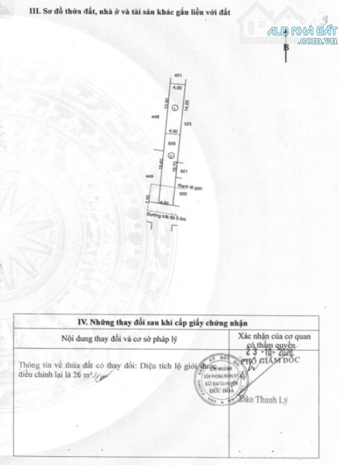 Bán gấp căn nhà cấp 4, SHR, 134,3m2, Mỹ Hạnh Nam, Giá 1 tỷ 250. - 11