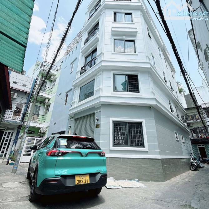 Nhà góc 2 mặt tiền hẻm xe hơi Hoàng Hoa Thám🚩 Ngang 5x7m🚩 5 Tầng chỉ 7 tỷ hơn - 1