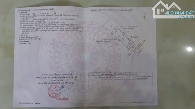 Bán nền mặt tiền Đặng Thị Nhường kế bên Chợ An Thới, TPCT - 1