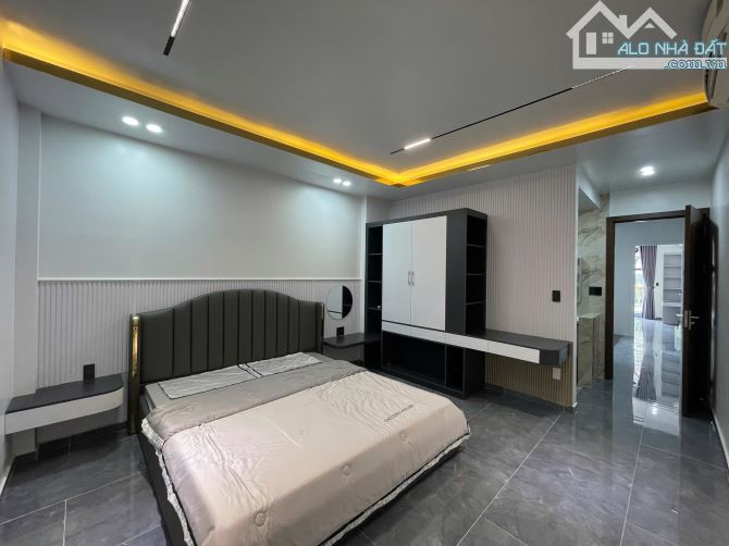 Nhà 5 tầng độc lập có thang máy mặt đường khu vực Đằng Lâm - 13