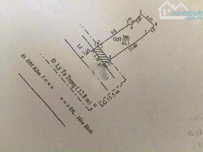 Bán nhà mặt tiền Đường Lý Tự Trọng dt 61m2 đối diện công viên giá 15 tỷ - 2