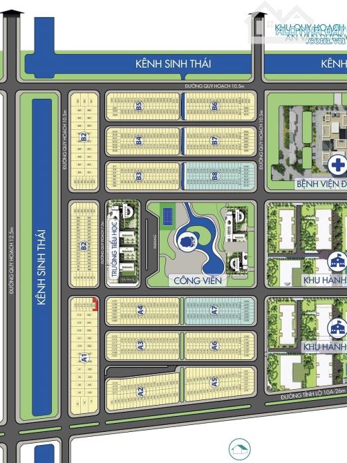Bán đất xây dựng tự do 105m2 Khu A - Khu đô thị mới Phú Mỹ Thượng, TP Huế, chỉ 2,85 tỷ - 4