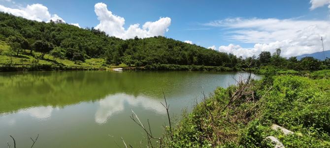 đất bám hồ 7500m 400m đất ở , bám hồ 100m Đú Sáng Kim Bôi Hòa Bình cách hn 45km - 4