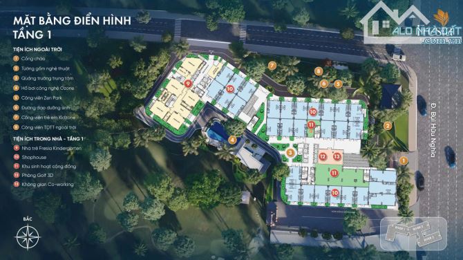 Sống giữa lòng thành phố, View sông Đồng Nai, chỉ từ 1.7 tỷ/căn 2PN - 5