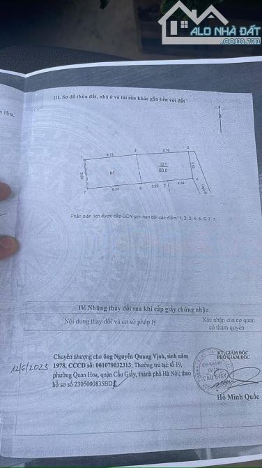 BÁN CCMN CẦU GIẤY - DT 60M2, 7T - 13 PHÒNG CHO THUÊ DÒNG TIỀN 70TR/THÁNG - GIÁ 14,2 TỶ - 5