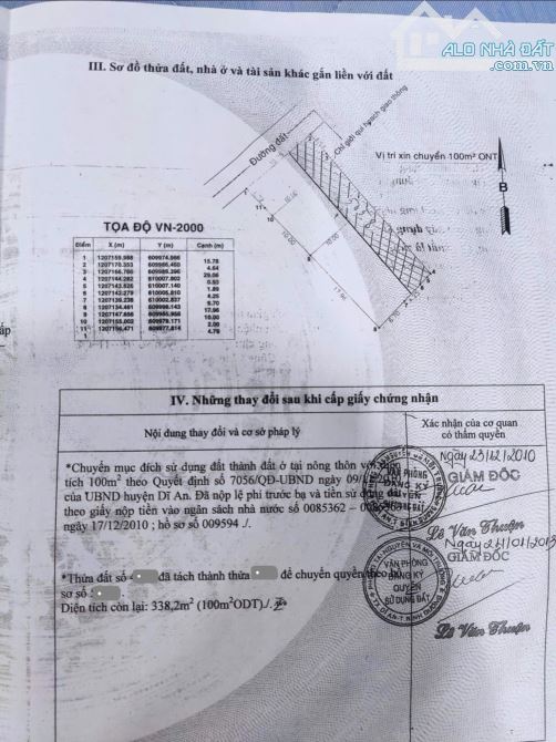 11ty2 TL 338,2m2 đất ngang 10m MT đường Vũng Việt, p.Tân Đông Hiệp, Tp.Dĩ An - 6