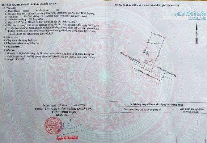 318,2m2 12ty5 TL MT An Nhơn đất tặng nhà tạm cấp 4 gần đường Nguyễn Thị Minh Khai 300m - 6
