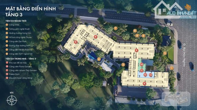 Sống giữa lòng thành phố, View sông Đồng Nai, chỉ từ 1.7 tỷ/căn 2PN - 6