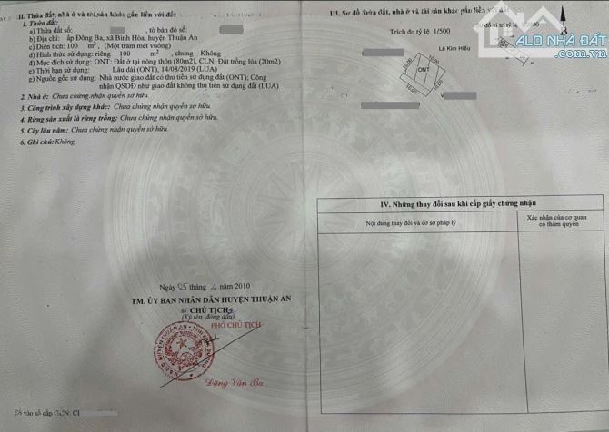 dãy trọ 100m2 (10x10) thu nhập 9,5tr/thang 3ty6 cách đường Bình Hòa 05 chỉ 30m, P.Bình Hòa - 6