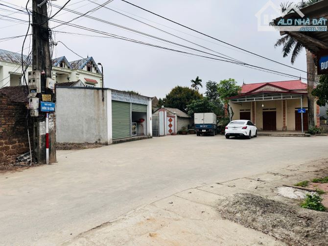 Bán lô góc siêu đẹp 96m2 tại Tân Lương, Hiền Ninh sát trục chính, đường ô tô giá tốt
