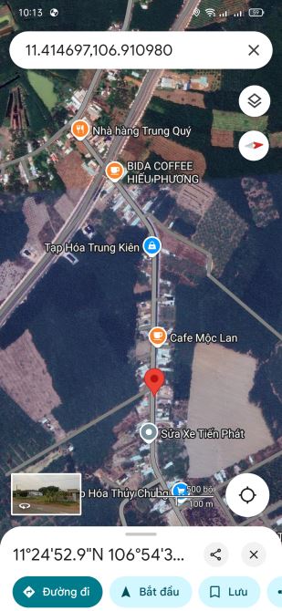 Bán lô đất ngay ngã 4 tuyến 3 và Đường Huyện Tân Hoà