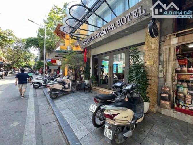 Mặt phố Hàng Vải khách sạn 3 sao đẹp long lanh 189m2, 7 tầng, mt 6m, 152 tỷ, 27 phòng VIP