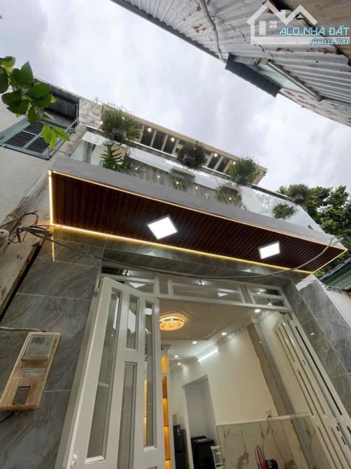 Chỉ 1,52T - Bán Nhà Mới Phạm Hữu Lầu - Hẻm Xe Hơi Đến Cửa - Nhà Bè