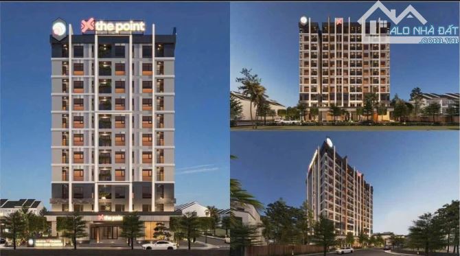Chung cư The Point, đối diện bến xe Vinh quỹ căn giá tốt! chỉ từ 1,25x tỷ!