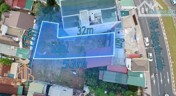 Mặt Tiền Võ Nguyên Giáp ❌8 x 53 (nở hậu 17m)