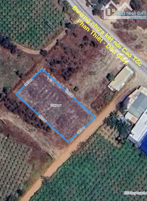 💥BÁN ĐẤT GẦN ĐƯỜNG NHỰA KẾT NỐI CAO TỐC PHAN THIẾT - DẦU GIÂY TẠI XÃ HÀM KIỆM