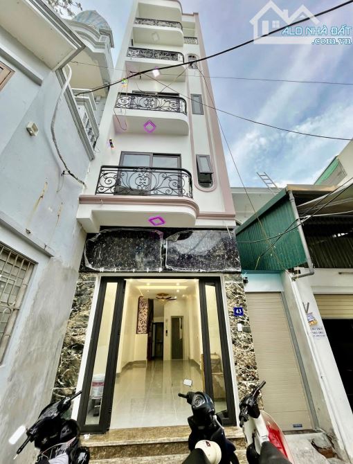 Bán nhà thang máy, ô tô đỗ cổng, mới, 33m2x5T