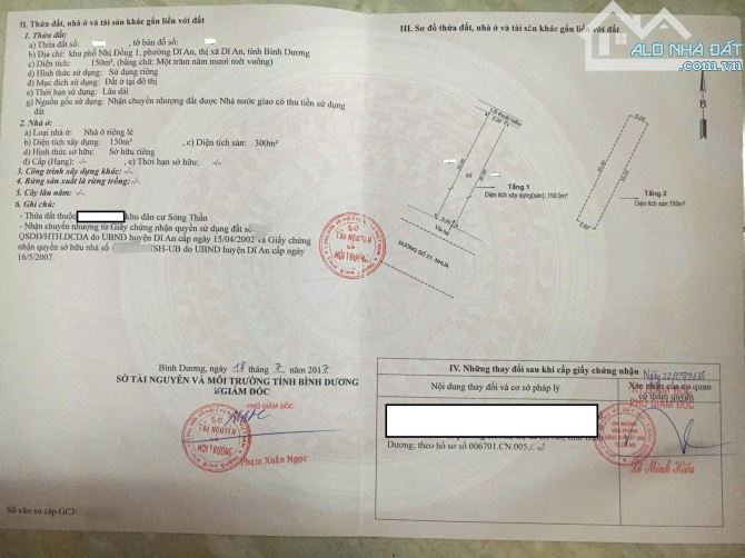 nhà 150m2 8ty TL hoàn công MT Đường Số 21, P.Dĩ An, Tp.Dĩ An - 10