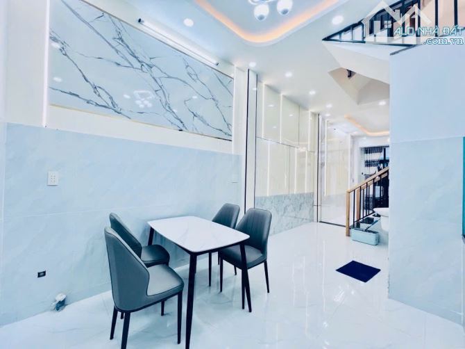 NHÀ ĐẸP QUẬN 7, HẺM XE HƠI, 4 TẦNG, 4PN, 64m2, TRẦN XUÂN SOẠN - 1