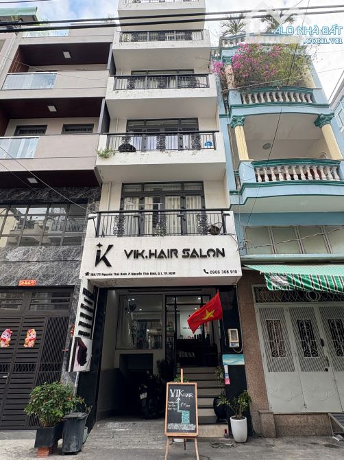 Nhà phố 5 lầu đường Nguyễn Thái Bình- Lê Thị Hồng Gấm  HXT: 8m oto, Giá: 32.5 Tỷ, HĐT:85tr - 1