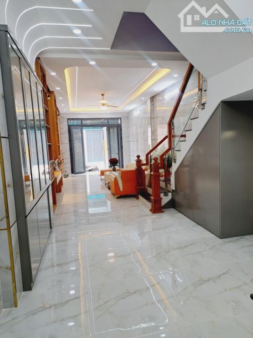 HẺM Ô TÔ THÔNG, ĐƯỜNG SỐ 4, BÌNH HƯNG HÒA A, BÌNH TÂN, 3 TẦNG, 64 M2, 7.0 TỶ. - 1