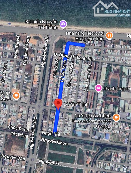 Bán nhà 3 tầng Lê Văn Thịnh gần biển, kề Nguyễn Tất Thành - 2