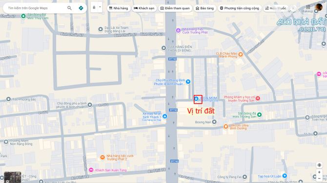 Bán nhà cấp 4 (4x15.5m), hẻm ĐT.743 p. Bình Chuẩn kế chợ Phú Phong - 2