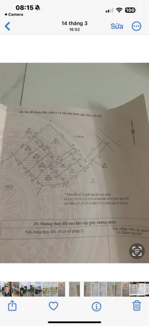 Bán đất Tân Nhuệ, Bắc Từ Liêm , 47m2, mặt tiền 4.6m, giá 4.1 tỷ - 2