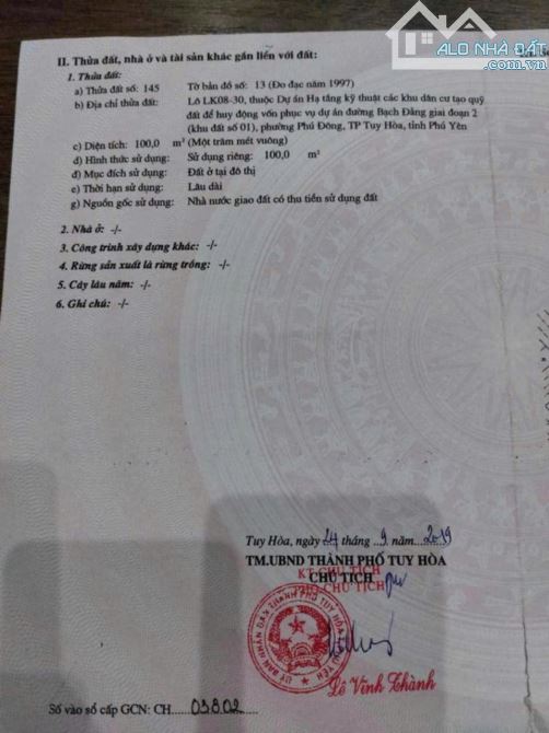 BÁN LÔ ĐẤT MẶT TIỀN ĐƯỜNGPHAN CHU TRINH 42M GẦN BIỂN, SÂN BAY- 2,6TỶ - 3