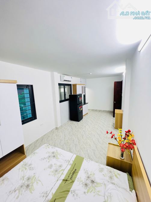 Cho Thuê CCMN 388 Phạm Văn Đồng Bắc Từ Liêm 25m2 Studio Cửa Sổ Full Nội Thất Thang Máy Ôto - 3