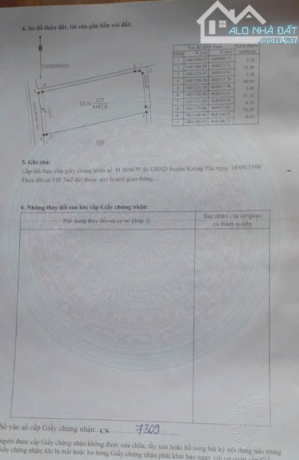 Hòa Đông lô đất sào 3 mặt tiền gần đường Hồ Chí Minh - cao tốc BUôn Ma Thuột - Khánh Hòa - 3