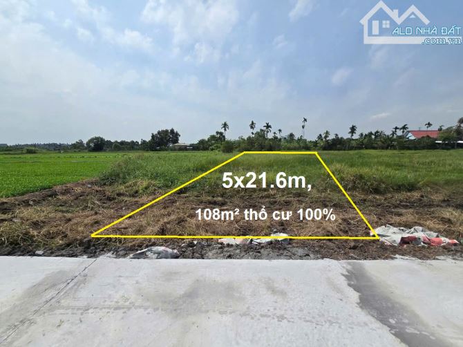 Bán Đất Giá Rẻ Gần Đường Vành Đai 3, Bình Mỹ, Củ Chi, Thổ Cư 100%, Sổ Riêng, 108m² 1.79 Tỷ - 3