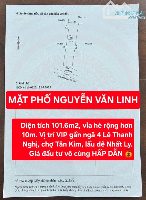 💎🍀💥Cần bán mặt phố Nguyễn Văn Linh, vị trí VIP ĐẸP - 4