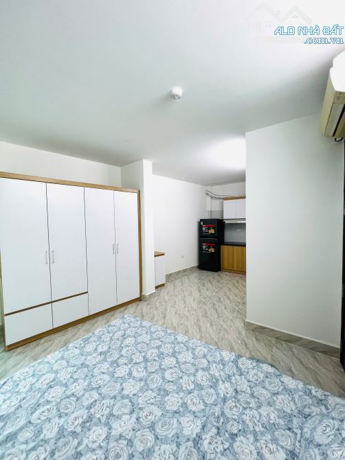 Cho Thuê CCMN 388 Phạm Văn Đồng Bắc Từ Liêm 25m2 Studio Cửa Sổ Full Nội Thất Thang Máy Ôto - 4