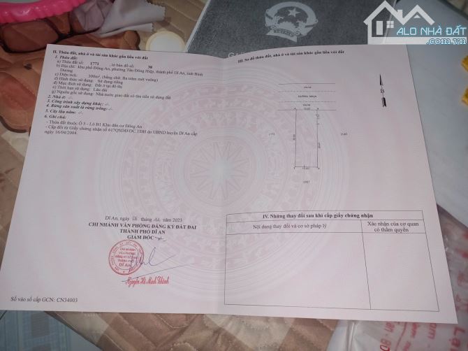 Đất mặt tiền kinh doanh KDC Đông An, phường Tân Đông Hiệp, Tp Dĩ An - 5