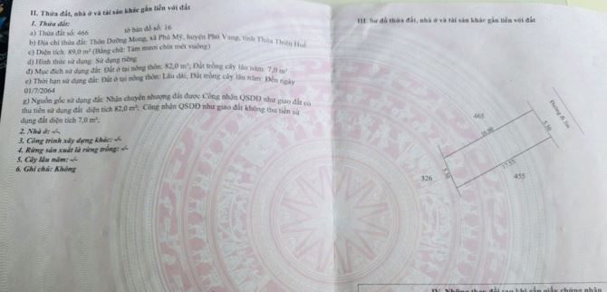 📢 BÁN ĐẤT XÓM 8 DƯỠNG MONG CÁCH MẶT TIỀN ĐƯỜNG TỈNH LỘ 10 CHỈ 500M.