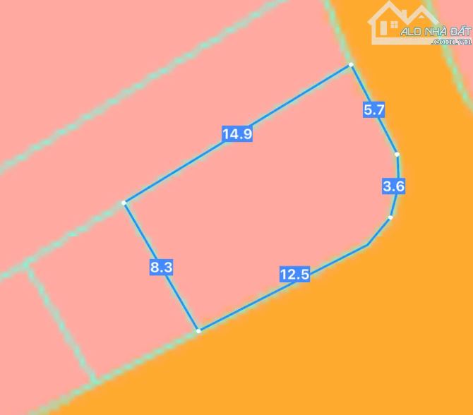 Góc 2 mặt tiền cách Võ Nguyên Giáp 20m, dt 125 m2 mặt ngang 15m cực hiếm chỉ nhỉnh 21 tỷ