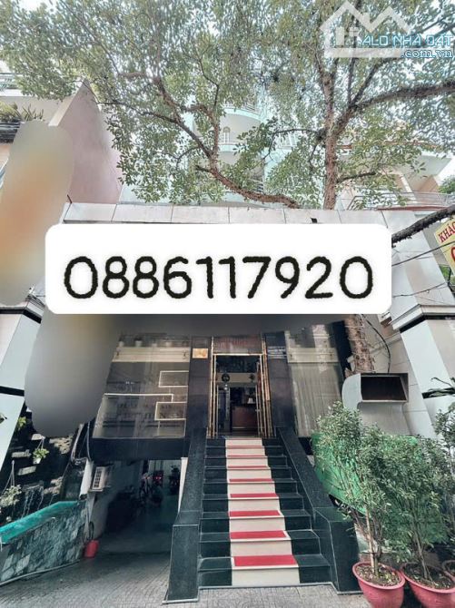 Bán Khách Sạn 8 tầng  Nguyễn Thái Bình  P12 Tân Bình 150m2 Doanh Thu 250tr/tháng Chỉ 37.9T