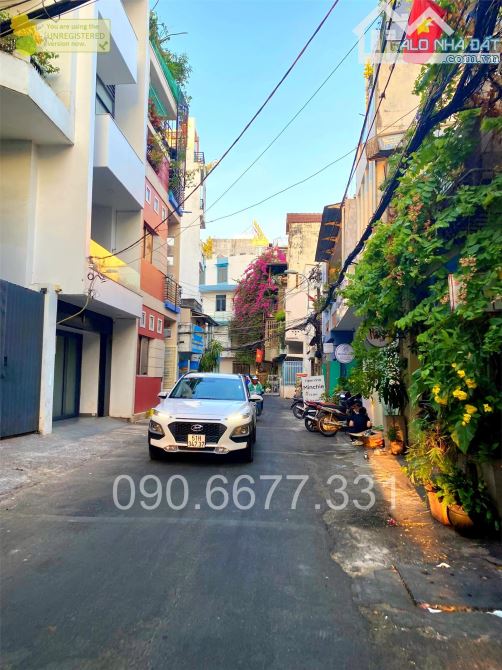 ‼️ Sát bên Cầu Bông - Hẻm ô tô - Vài bước ra Trường Sa - 5 tầng - 7.7 tỷ