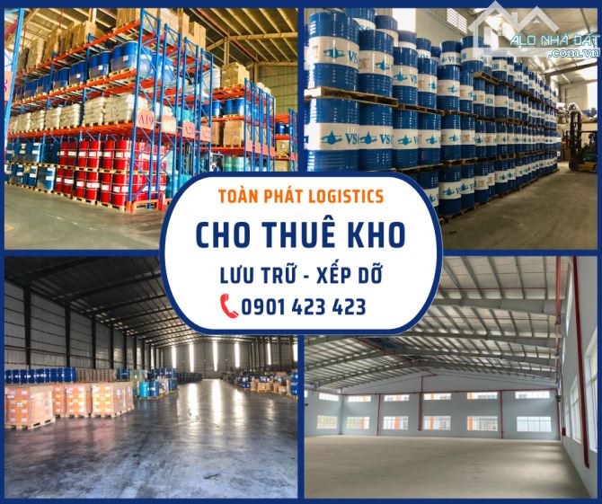 Cho thuê kho chứa hóa chất- Kho Toàn Phát đạt chuẩn