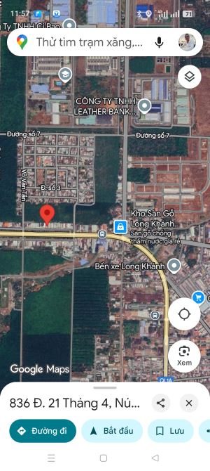 bán 1 cặp đường song hành nga trung tâm TP Long Khánh