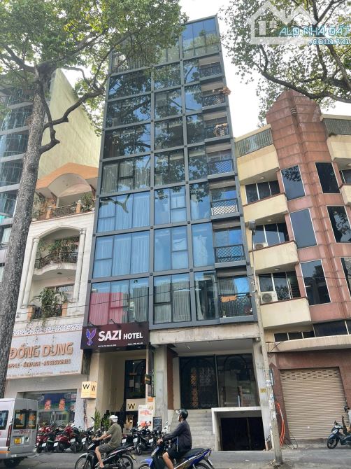 Bán KS Sương Nguyệt Ánh Q.1 DT:5x20 NH:8M CN:111m2 KC:Hầm 7L HDT: 205tr/th Giá:57 Tỷ