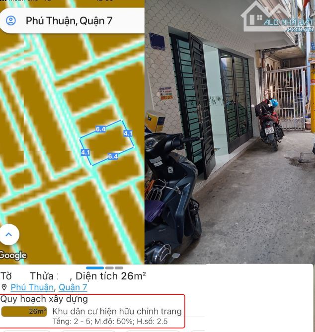CƠ HỘI SỞ HỮU NHÀ 2 TẦNG QUẬN 7 GÒ Ô MÔI – GẦN PHÚ MỸ HƯNG – DƯỚI 3 TỶ - 10
